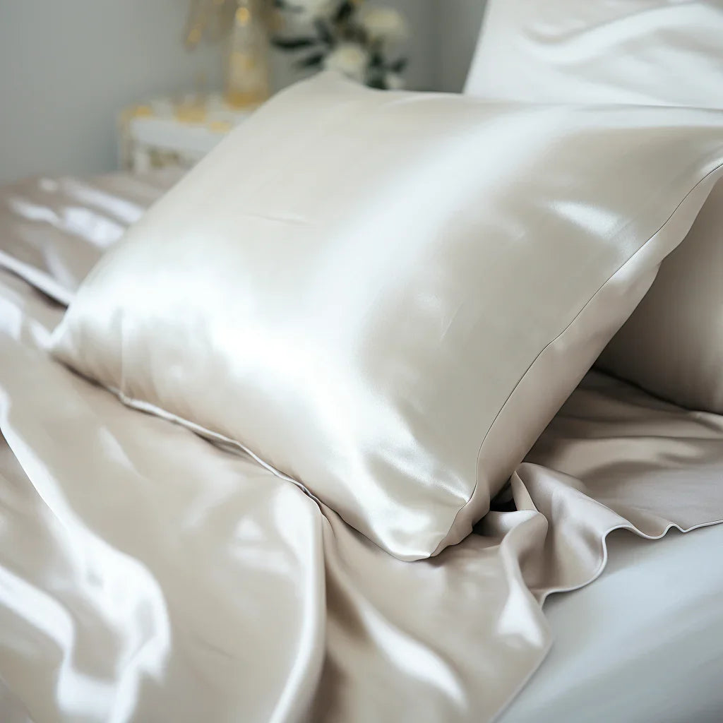 "Ivory" silk pillowcase 50x70 cm.