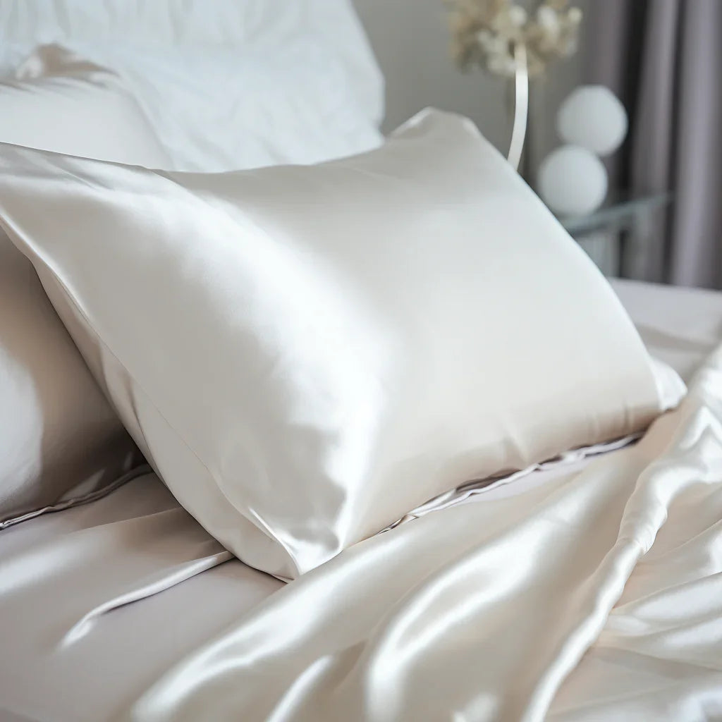 "Ivory" silk pillowcase 50x70 cm.