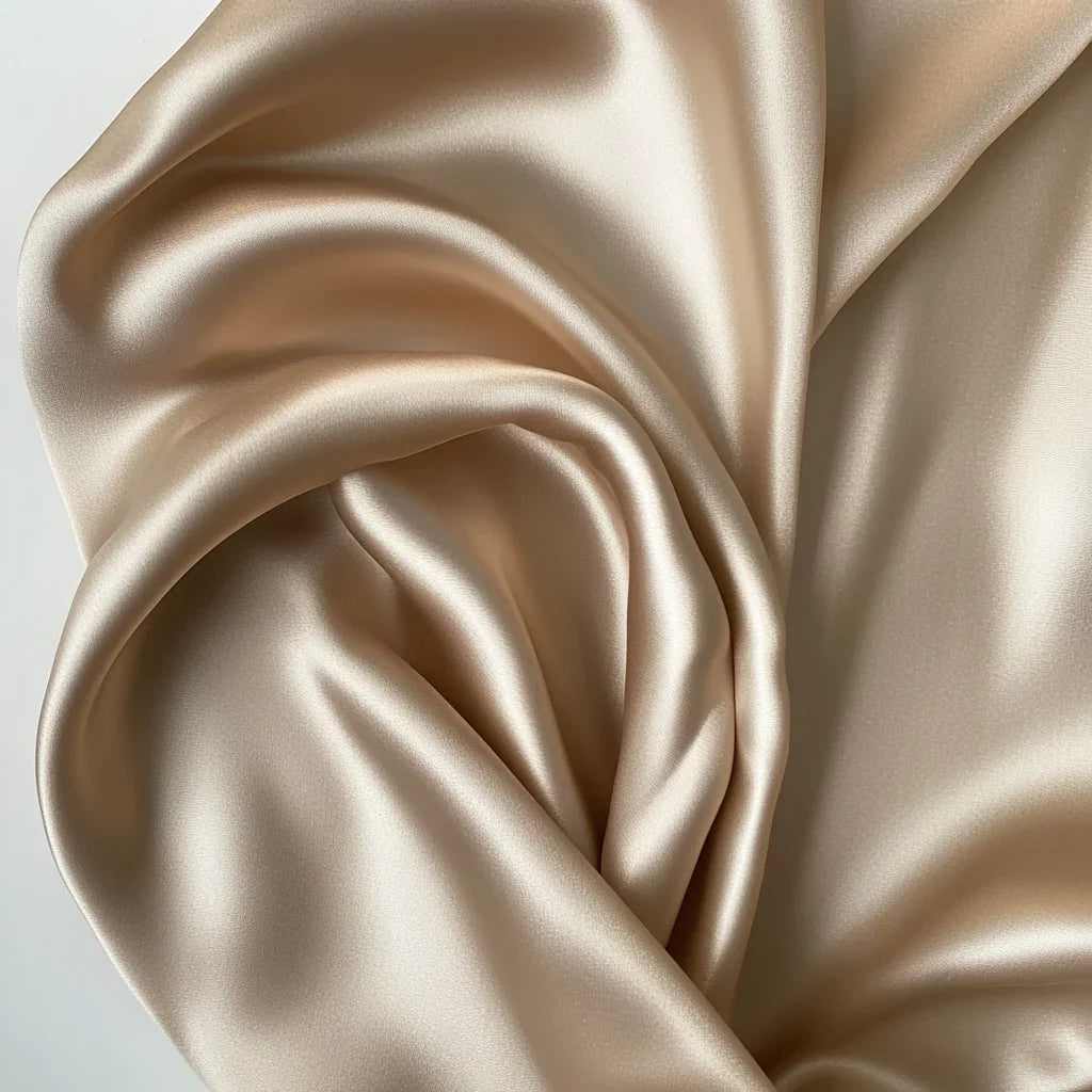 Husă de pilotă din mătase – Delicatețea pe care o meriți „Șampanie”